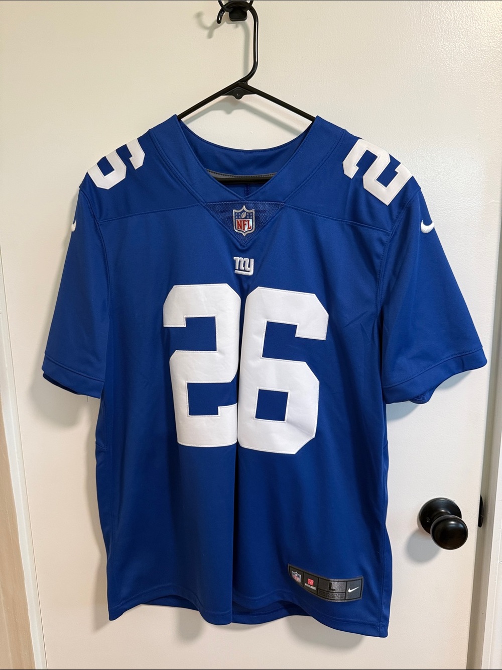 Nike NY Giants Barkley #26 Football Jersey